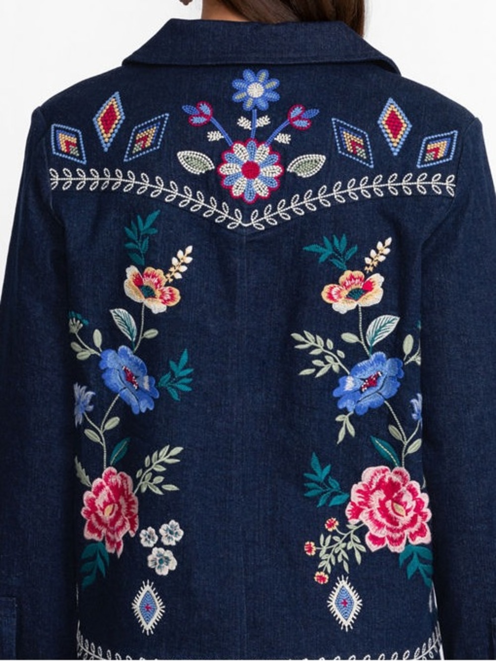 Johnny Was Western Mila beaded embroidered jacket NWT - Picture 11 of 13